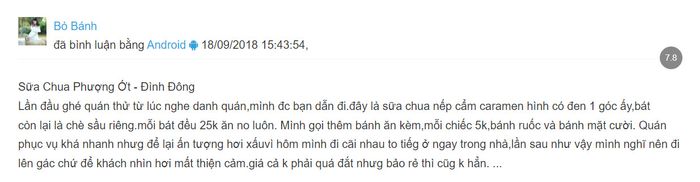 Xoa dịu cơn đau bao tử với Sữa chua Phượng Ớt Hải Phòng được biết đến như là điểm nổi bật nhất tại khu Đình Đông 9