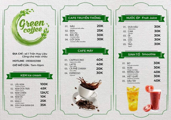 Green Coffee - Nơi thư giãn xanh mát tại Mộc Châu 3