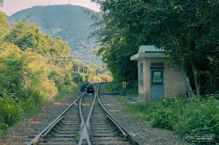 Cầu vòm Đồn Cả như một cảnh trong phim thực tế, đẹp đến không ngờ