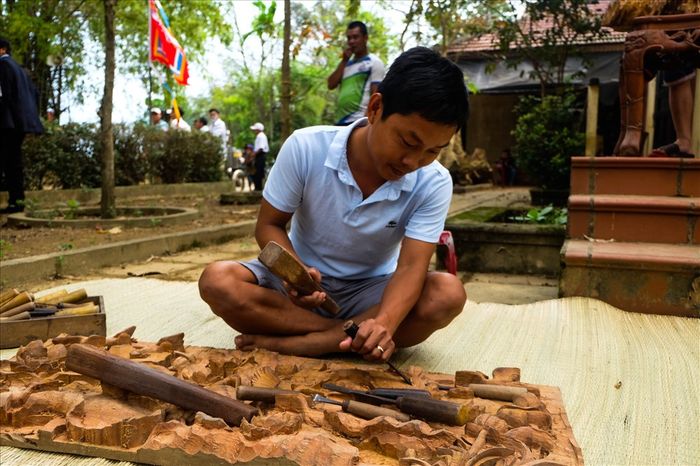 Lễ giỗ tổ làng mộc Kim Bồng tại Hội An - Tôn vinh bản sắc văn hóa của nghề mộc Kim Bồng