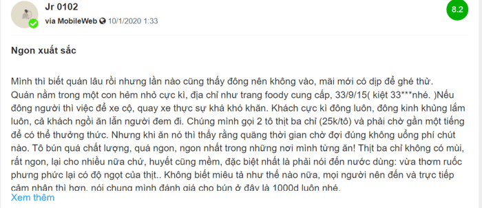 Quán bún bò Huế chỉ hoạt động vào buổi tối với đặc điểm rất độc đáo 6