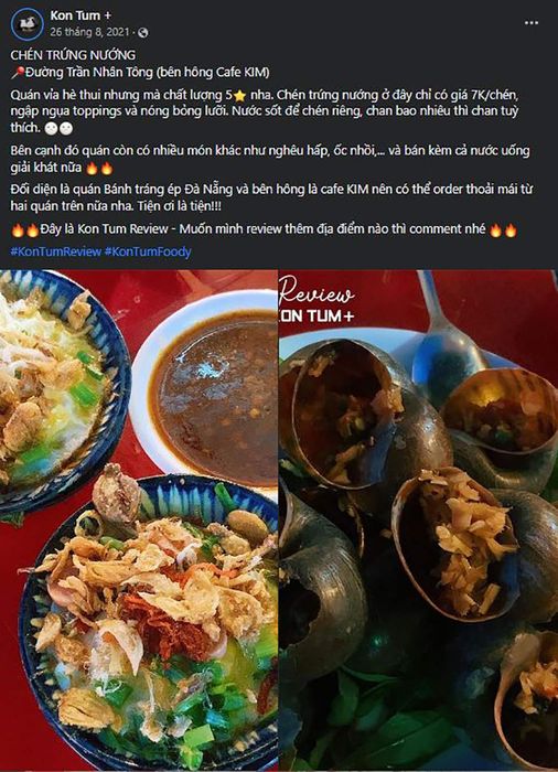 Trứng Chén Nướng Kon Tum, nơi ăn vặt độc đáo và hấp dẫn 7