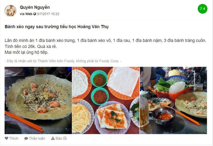 Bánh xèo 13 Tố Hữu, điểm ăn vặt ngon tại Kon Tum 6