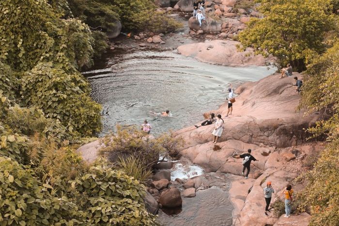 Cầu vòm Đồn Cả như một cảnh trong phim thực tế, đẹp đến không ngờ