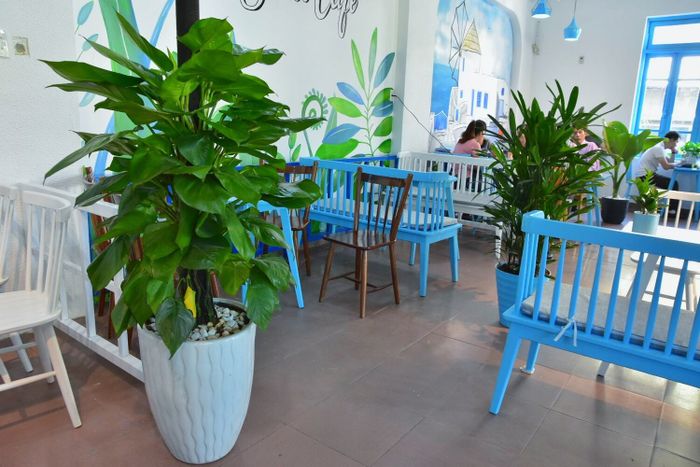 Santo Cafe Huế – Phiên bản thu nhỏ của Santorini giữa lòng thành phố