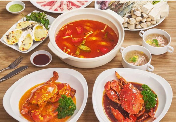 Không thể bỏ lỡ cơ hội thưởng thức cua hoàng đế tại Nhà hàng Queen's Crab Huế!