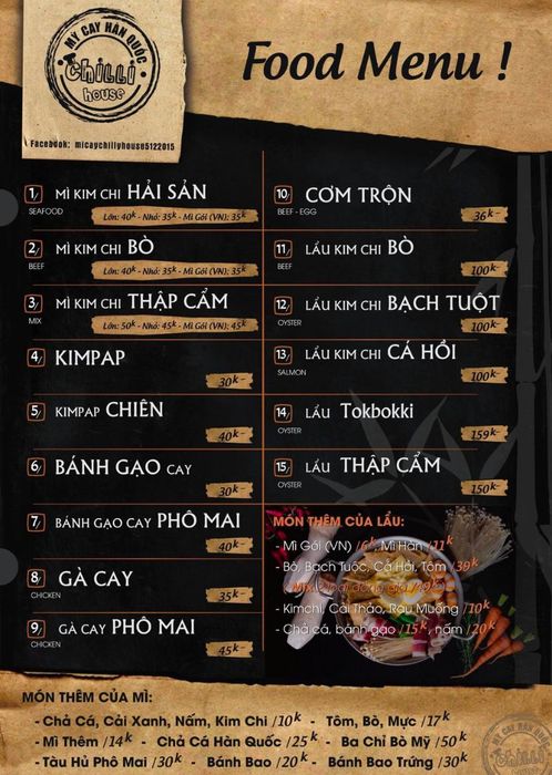 Hãy ghé Chilli House thưởng thức mì cay ngon tuyệt vời 3