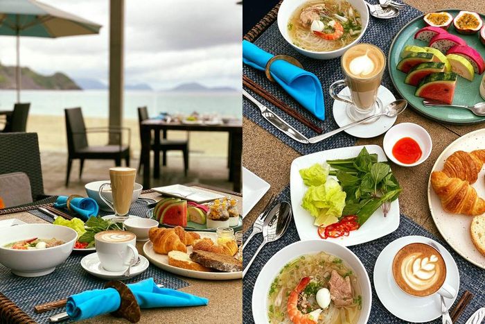 Nhà hàng Sandals - Khu nghỉ dưỡng Mytour Nha Trang - Ẩm thực chất lượng quốc tế cùng tầm nhìn ấn tượng.