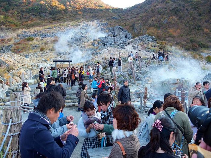 Hãy ghé thăm thung lũng Owakudani để khám phá vẻ đẹp của núi lửa Hakone 10.