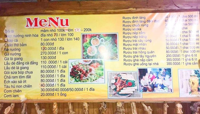 Quán Gỏi Lá Yến Vy nổi tiếng tại Kon Tum 3