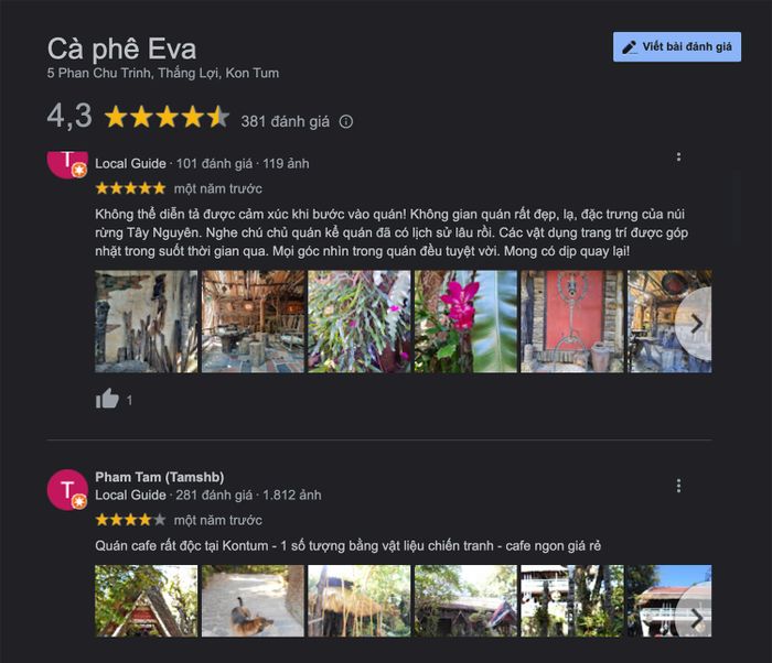 Eva Cafe, nơi hòa mình vào cảnh sắc thiên nhiên hoang sơ của Tây Nguyên