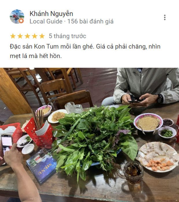 Quán Gỏi Lá Yến Vy danh tiếng tại Kon Tum 9