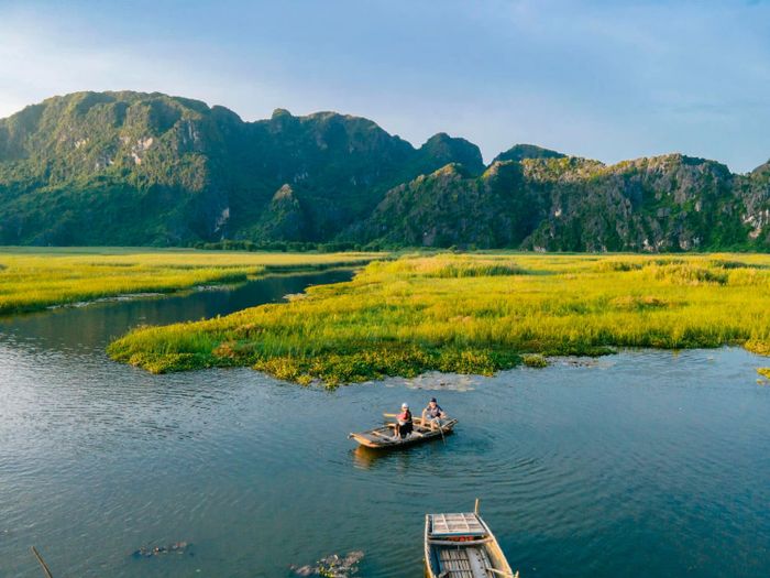 Đầm Vân Long Ninh Bình - nơi yên bình không sóng giữa làng quê