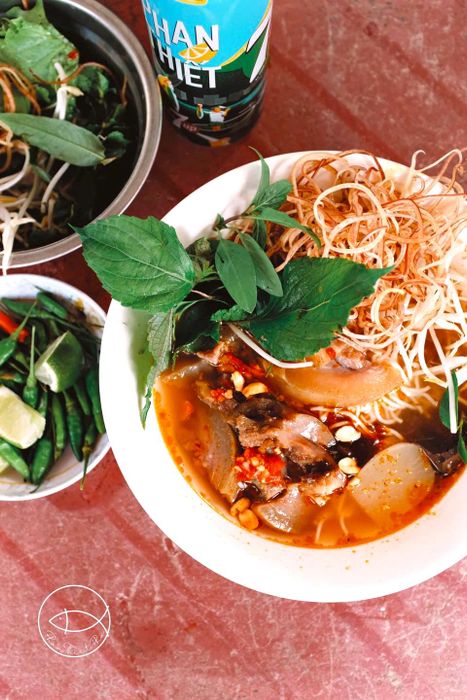 Bún bò Phan Thiết, món đặc sản hấp dẫn tại phố biển