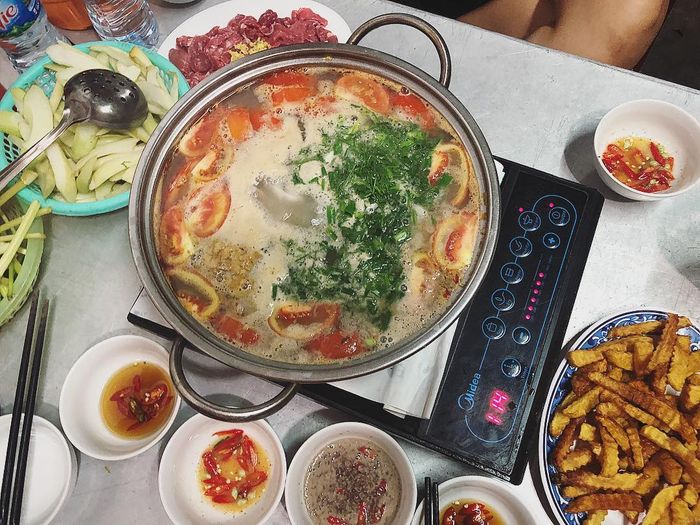 Hương vị đậm đà của Lẩu cá khoai Quảng Bình chắc chắn sẽ làm bạn thích thú.