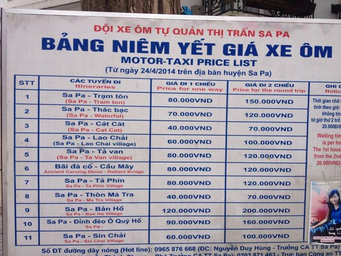 Phương tiện di chuyển ở Sapa - Khám phá các phương tiện thông thường để dạo quanh Sapa 4