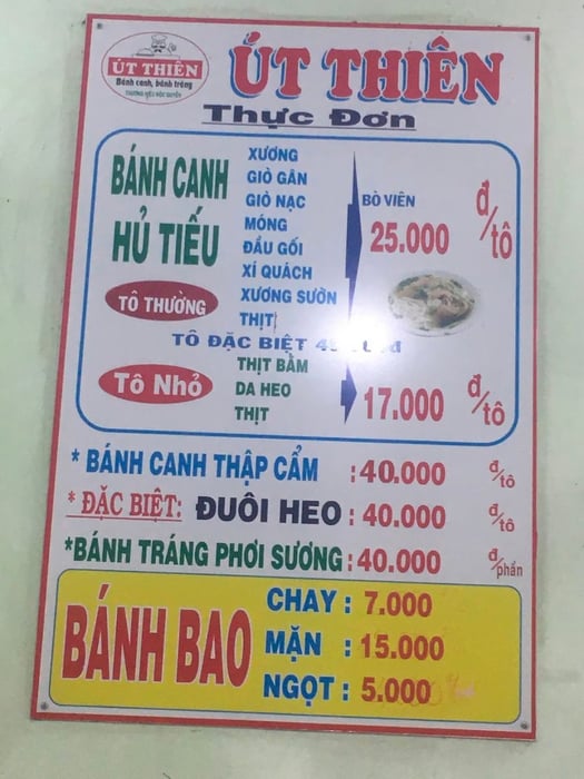 Nồng nàn với hương vị ngon lành của Bánh canh Trảng Bàng Út Thiên