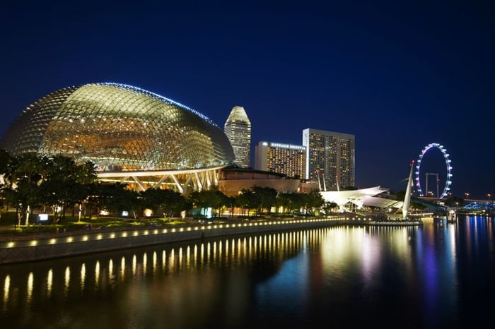 Marina Bay Sands, điểm du lịch sôi động nhất ở đảo quốc Singapore