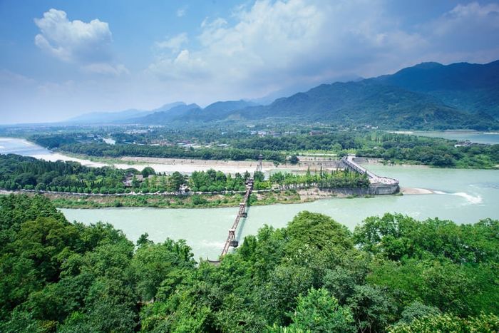 Đô Giang Yển, một điểm đẹp giữa lòng Thành Đô.