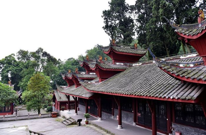Đô Giang Yển, một điểm đẹp giữa lòng Thành Đô.