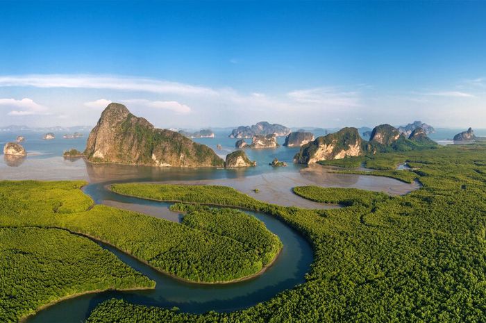 Vịnh Phang Nga - nơi biển cả hòa quyện với bầu trời Thái Lan 3