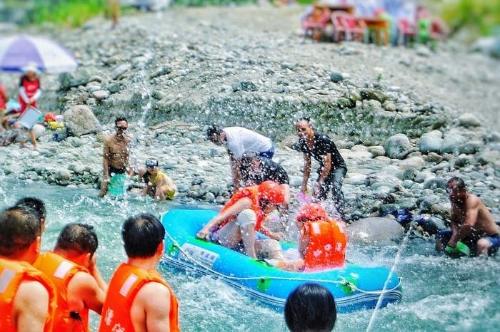 Đô Giang Yển, một điểm đẹp giữa lòng Thành Đô.