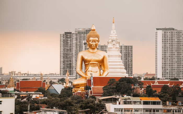 Wat Paknam Bhasicharoen - Sự lưu luyến giữa trái tim của Bangkok, Thái Lan 2