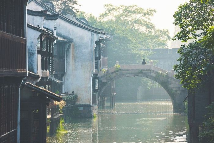 Ô Trấn Trung Quốc vẫn giữ vẻ đẹp thơ mộng như tranh thuỷ mặc