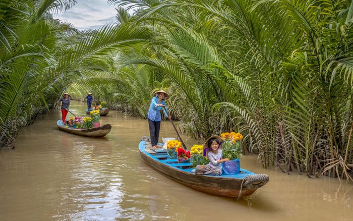 Cù Lao Tân Phong Tiền Giang và cuộc sống trên dòng sông Tiền vẫn giữ nguyên sự lãng mạn và thơ mộng.