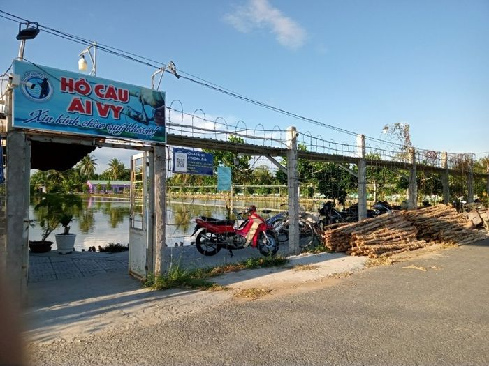 Hồ câu Ái Vy mở ra con đường kết nối với tự nhiên