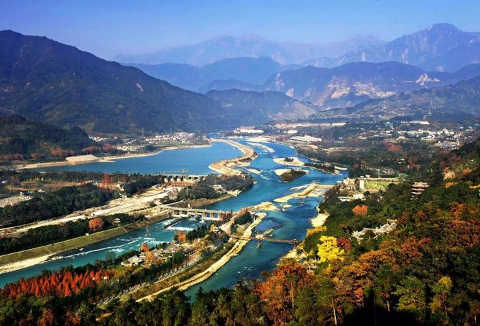 Hệ thống thủy lợi ở Đô Giang Yển đã được xây dựng cách đây hai ngàn năm.