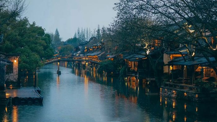 Ô Trấn Trung Quốc vẫn giữ vẻ đẹp thơ mộng như tranh thuỷ mặc