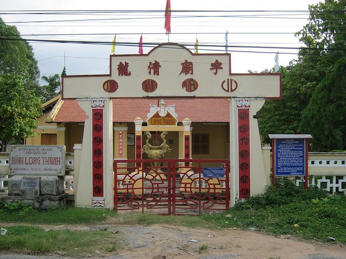 Đình Long Thanh, một công trình kiến trúc cổ hơn trăm năm tại Vĩnh Long