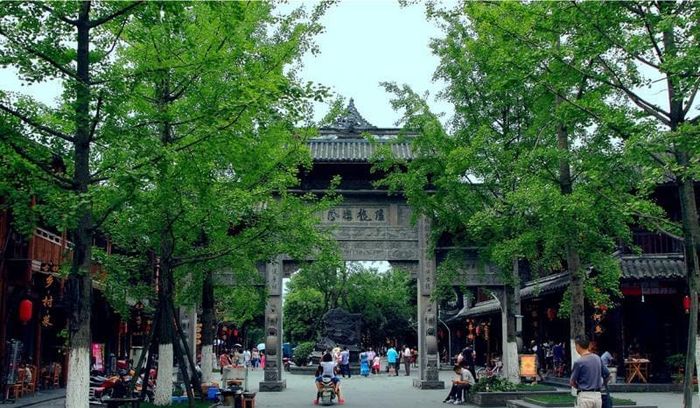 Đô Giang Yển, một điểm đẹp giữa lòng Thành Đô.