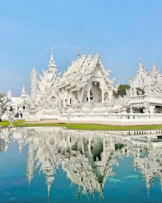 Wat Rong Khun, ngôi chùa trắng với dáng dấp đặc biệt giữa vùng đất Thái