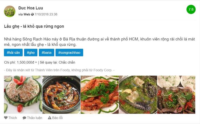 Trở về với miền quê sông nước tại nhà hàng Sông Rạch Hào 14
