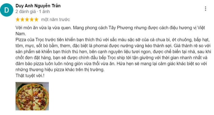 Khám phá hương vị đặc biệt của Troc's Pizza tại Tây Ninh 7