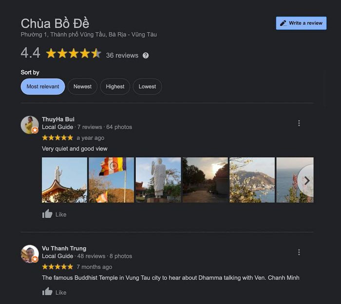 Chùa Bồ Đề Vũng Tàu – Điểm linh thiêng giữa khung cảnh thiên nhiên rộng lớn