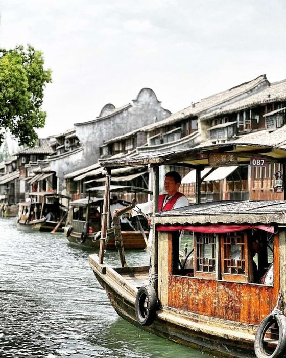 Ô Trấn Trung Quốc vẫn giữ vẻ đẹp thơ mộng như tranh thuỷ mặc