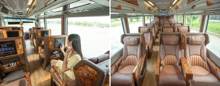 Xe buýt đến Vũng Tàu đạt chuẩn 5 sao (7)