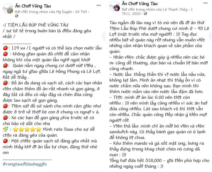 Nằm giữa trung tâm thành phố biển Vũng Tàu là một Tiệm Lẩu Búp Phê màu vàng nhỏ xinh