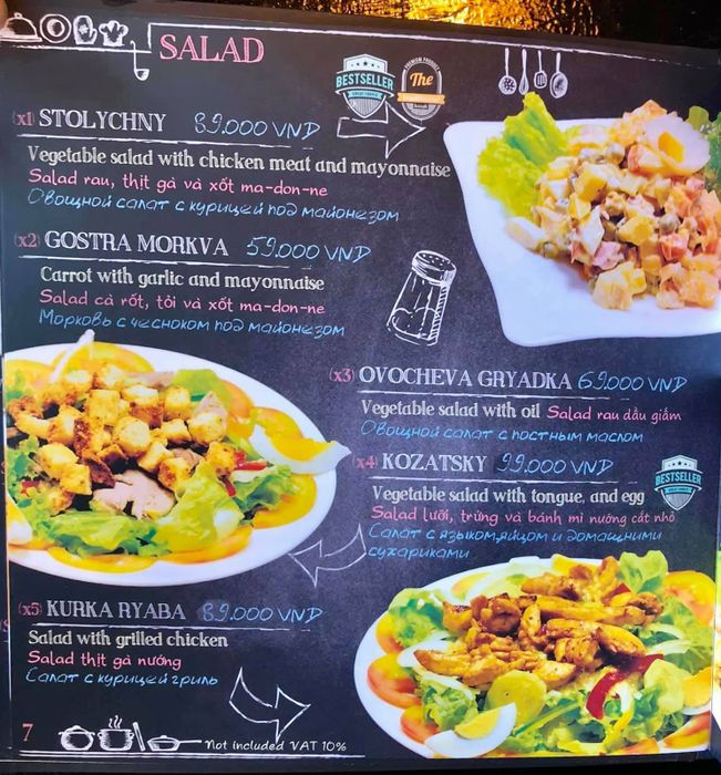 Kozak Restaurant & Bar - Nơi dành cho những người yêu thích ẩm thực Âu 8