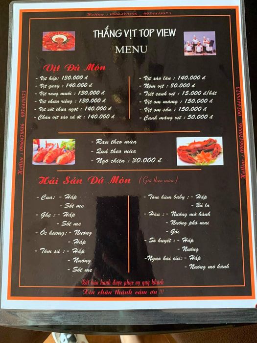 Điểm đến lý tưởng cho những khoảnh khắc thưởng thức ẩm thực tại Nhà hàng Thắng Vịt 4