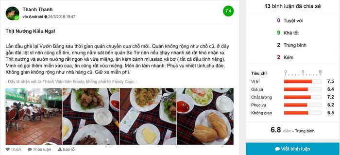 Vườn Bàng Restaurant Vũng Tàu – Lựa chọn hoàn hảo dành cho gia đình bạn 12