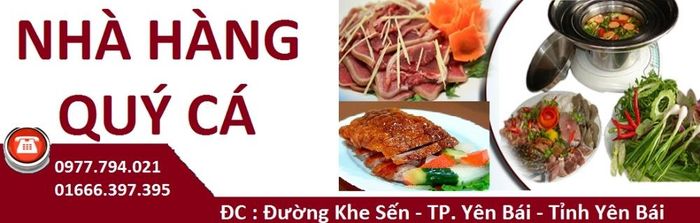 Danh sách tuyệt vời 20 nhà hàng đỉnh nhất tại Yên Bái