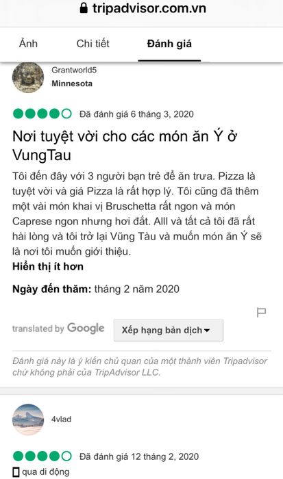 Luca Pizza & Italian Restaurant - Hương vị ẩm thực Ý chính hiệu tại trung tâm Vũng Tàu 26