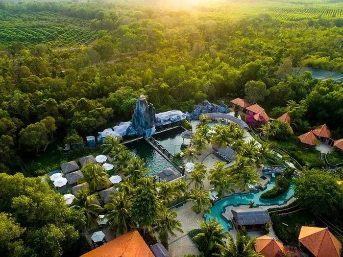 Cùng Mytour.vn tìm hiểu về vị trí của Suối nước nóng Bình Châu
