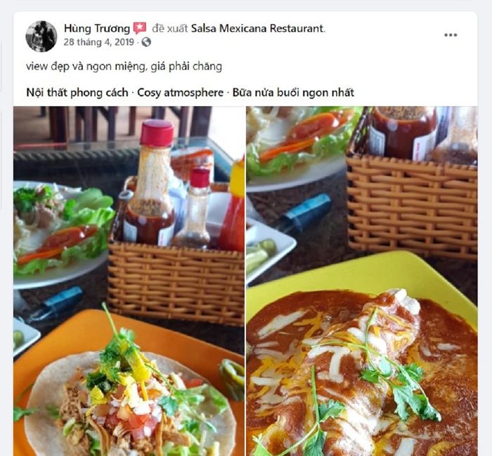 Nhà hàng Salsa Mexicana - Nơi thưởng thức ẩm thực Mexico đặc trưng 12