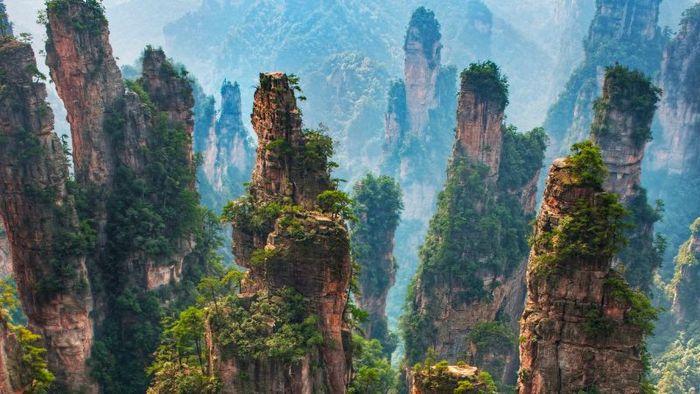 Vũ Lăng Nguyên, khung cảnh tiên đường trên trần gian tại Trương Gia Giới 3