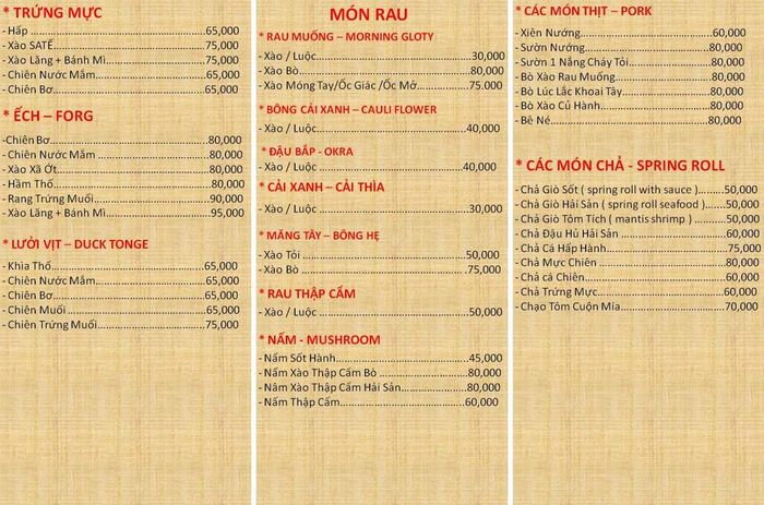 Quán nướng Cô Nên Vũng Tàu – Thưởng thức hải sản ngon lành với giá cả phải chăng 8